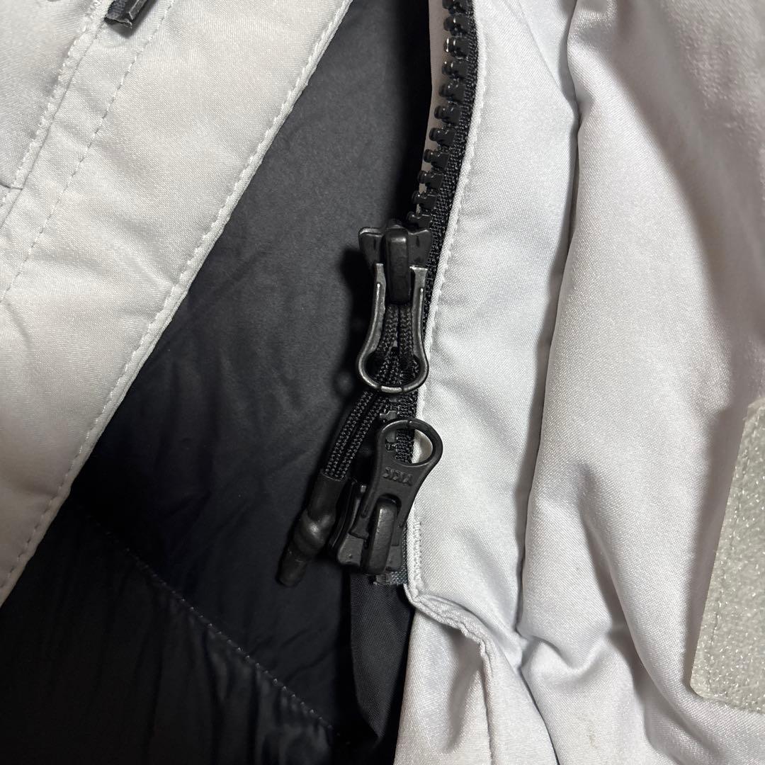 ノースフェイス ロングコート パールグレイ レディース 2XL