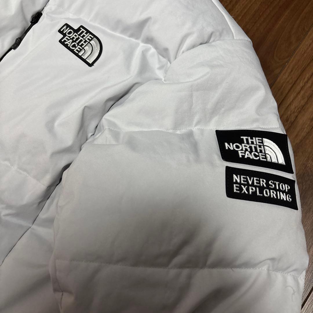 ノースフェイス ロングコート パールグレイ レディース 2XL