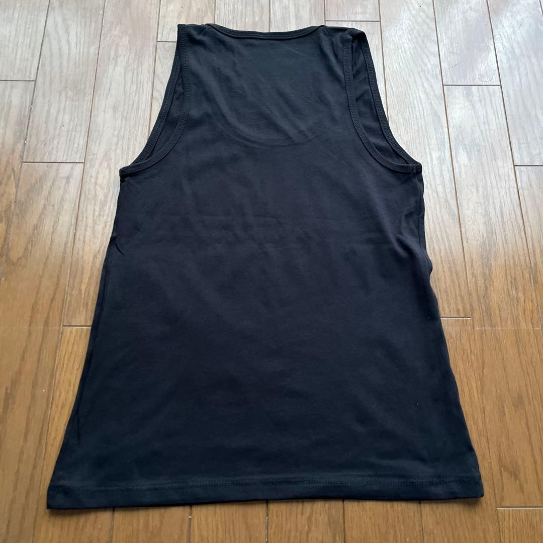 ジャザサイズ　新作　黒 S タンクトップ ロゴ入り