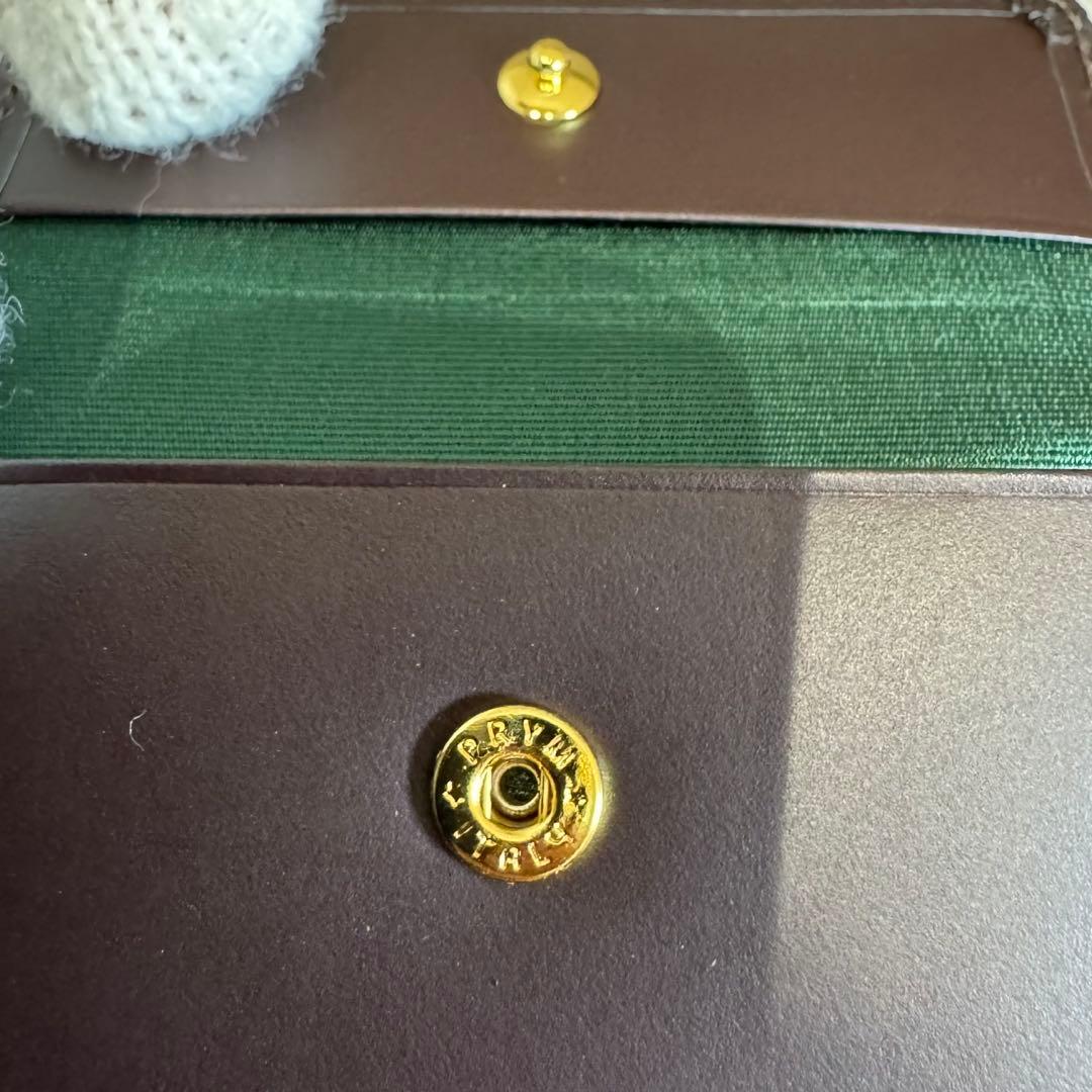 【新品未使用】FLYING HORSE コードバン　二つ折り財布　レザー　馬革