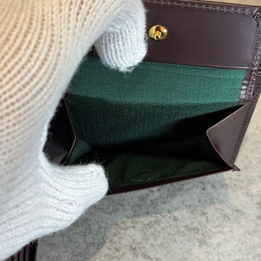 【新品未使用】FLYING HORSE コードバン　二つ折り財布　レザー　馬革