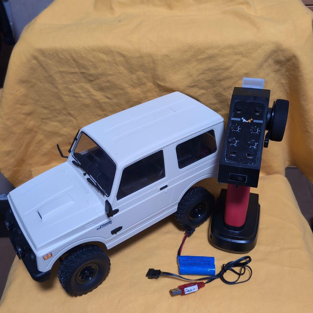 本日のみ値下げ！　wpl スズキ ジムニー ホワイトラジコンカー 4WD