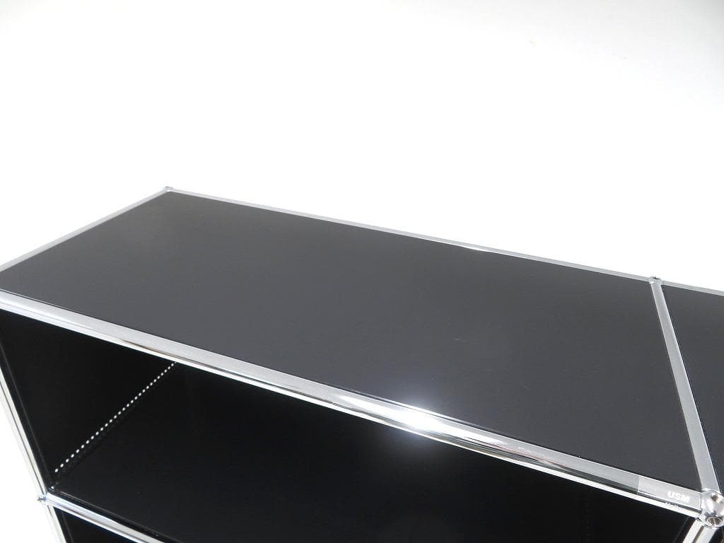 展示品 usmハラー　2列5段　サイドボード　キャビネット　ワードローブ　モダン