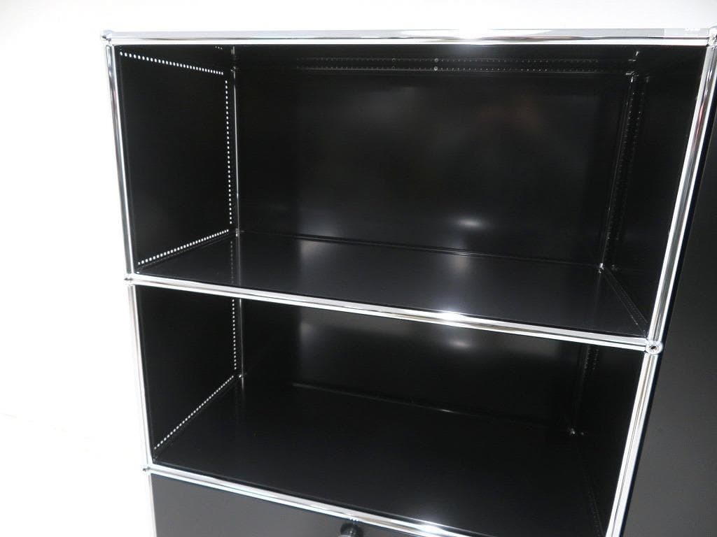 展示品 usmハラー　2列5段　サイドボード　キャビネット　ワードローブ　モダン