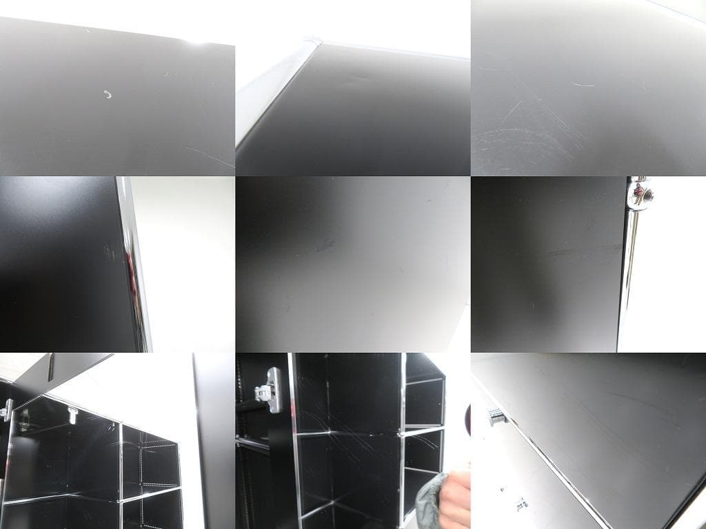 展示品 usmハラー　2列5段　サイドボード　キャビネット　ワードローブ　モダン