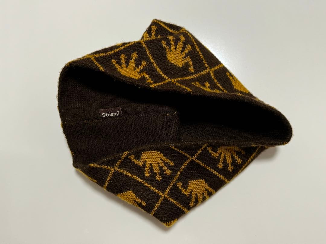【希少】vintage old stussy Crown Logo Beanie