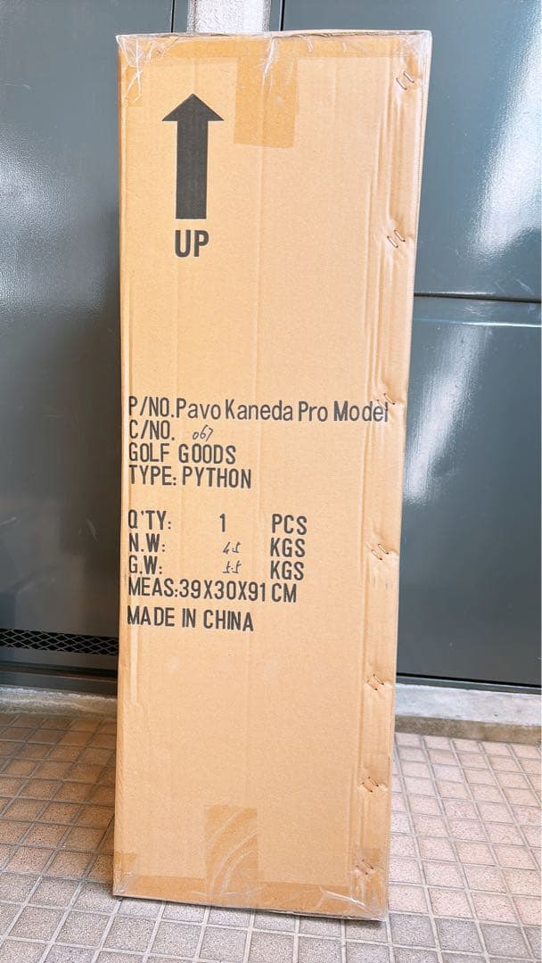 【金田久美子プロモデル】 PAVO Pro スタンドキャディバッグ