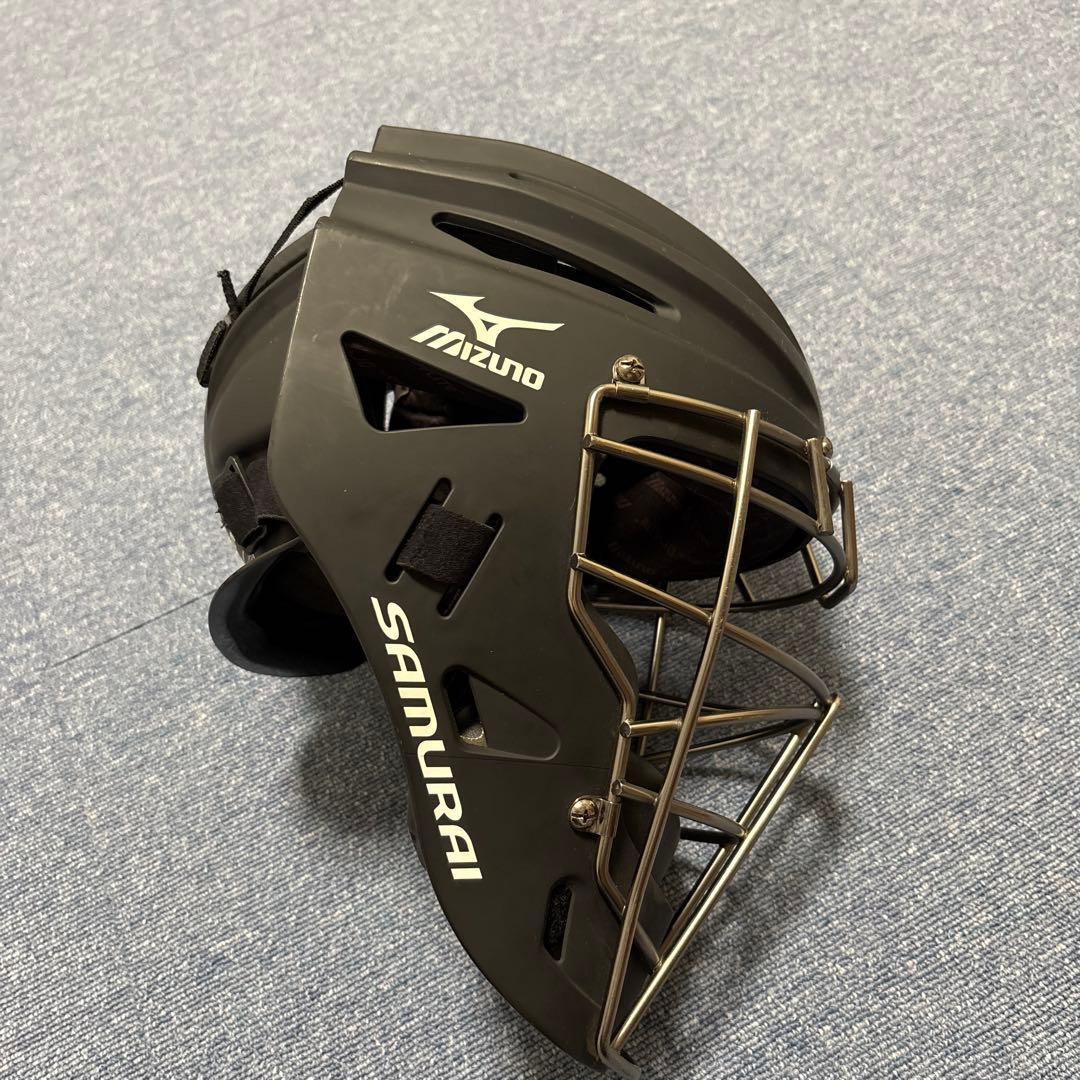 USA ミズノ サムライG4 ホッケー型キャッチャーマスク ”阿部モデル”