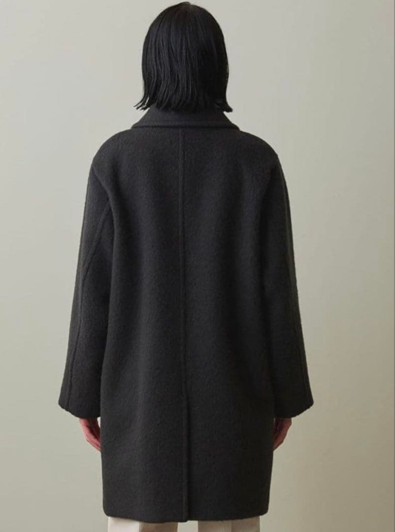 【最終値下げ】Steven Alan シャギーミドルコート黒