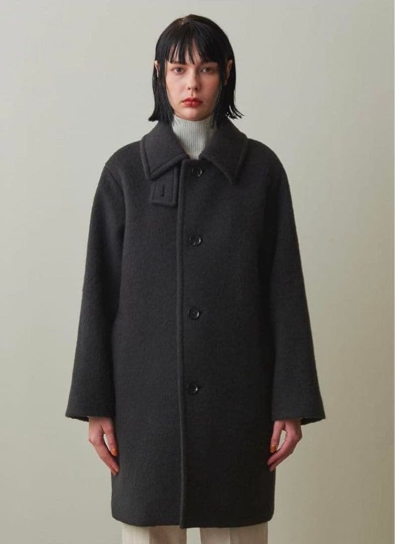 【最終値下げ】Steven Alan シャギーミドルコート黒