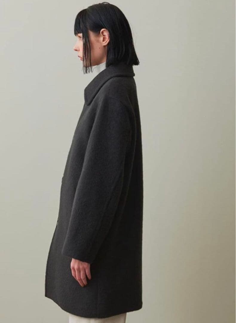 【最終値下げ】Steven Alan シャギーミドルコート黒