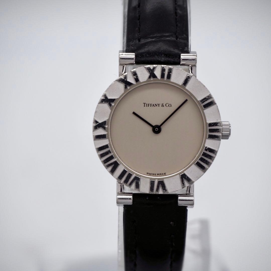 343 稼働　ティファニー　時計　L0640 アトラス　レディース　SV925