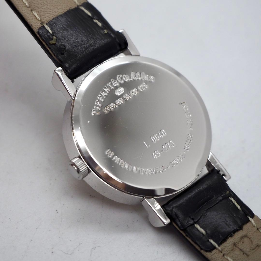 343 稼働　ティファニー　時計　L0640 アトラス　レディース　SV925
