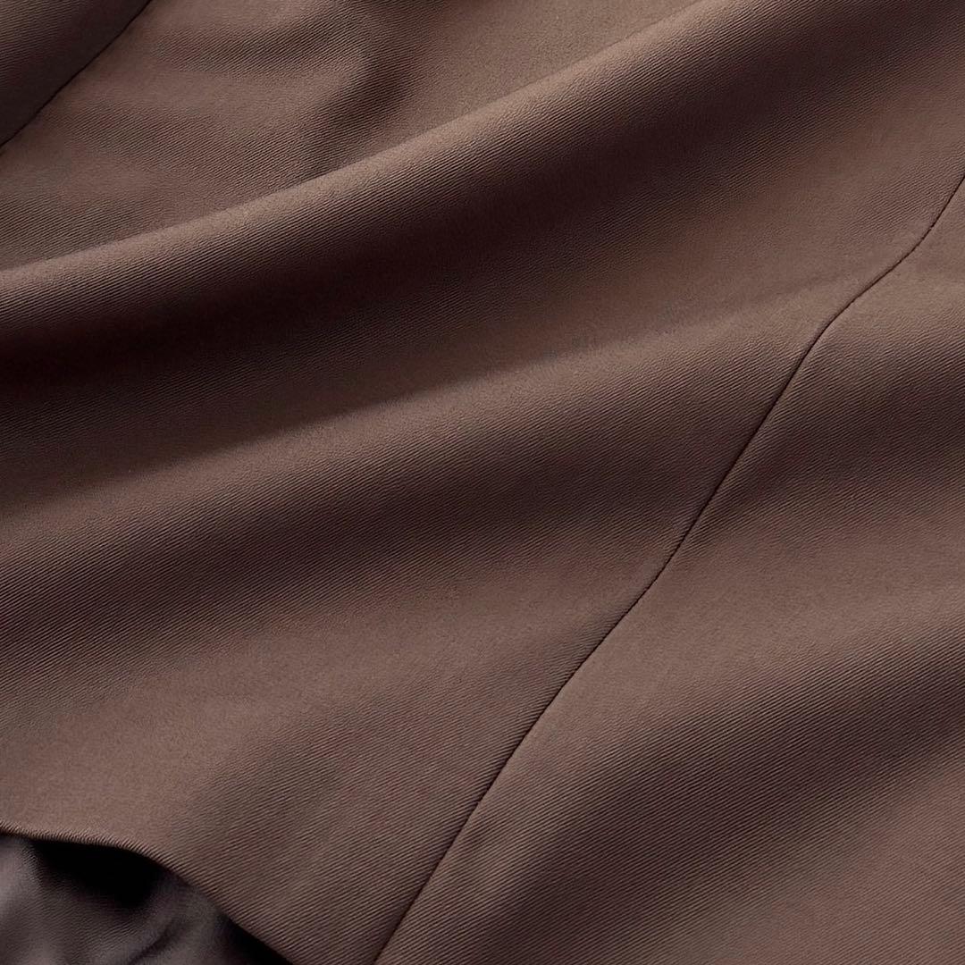 CARUSO カルーゾ アイーダ セットアップ スーツ ブラウン 茶 46 M