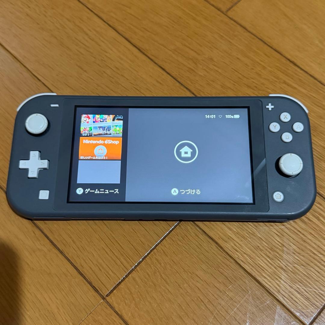 switch ライト　グレー　本体のみ