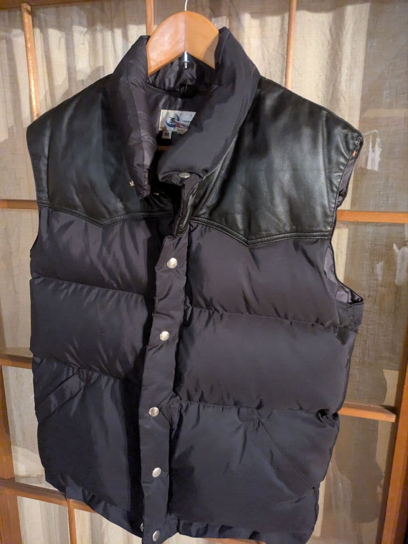 Crescent Down Works ダウンベスト M 黒