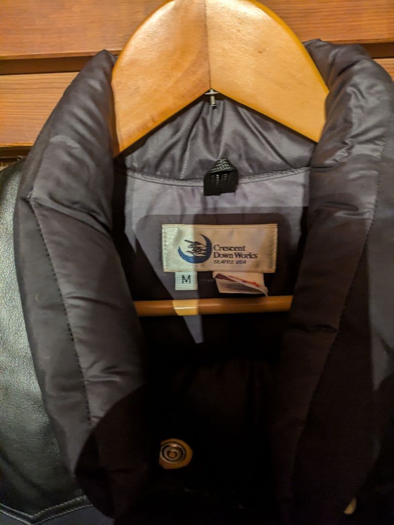 Crescent Down Works ダウンベスト M 黒