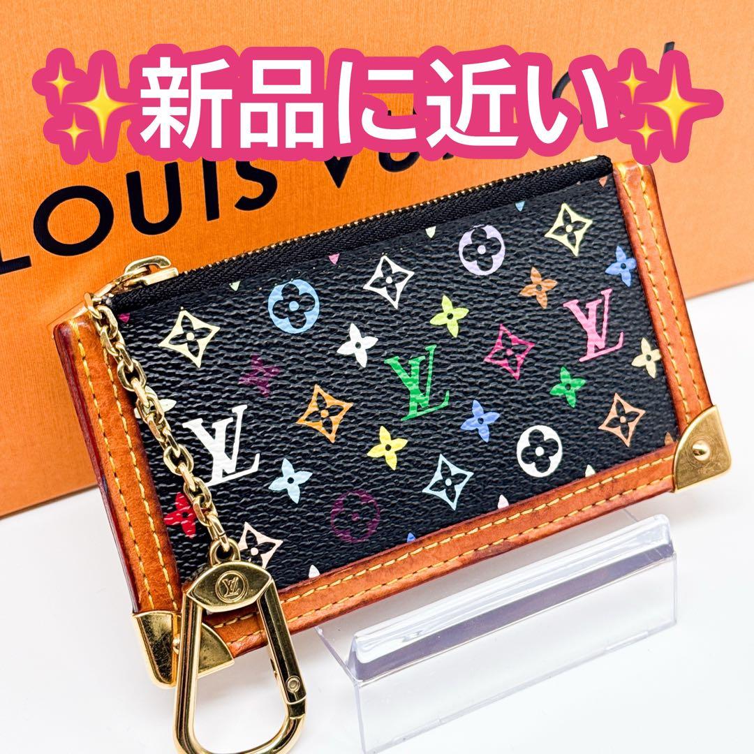 ルイヴィトン モノグラム マルチカラー ポシェットクレ ケース 小銭入れ