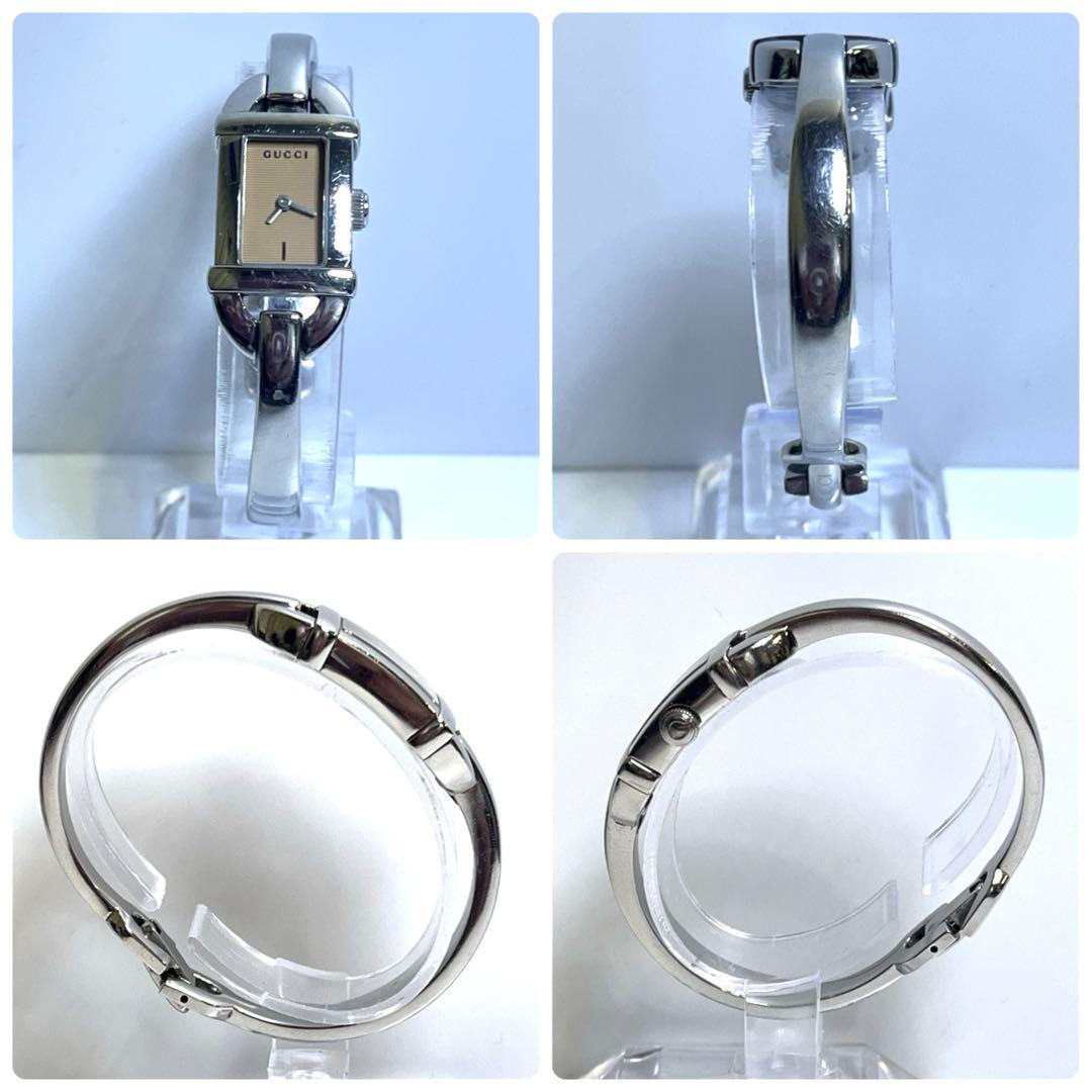 [極美品]箱付き GUCCI グッチ 腕時計 6800L 稼働品 レディース