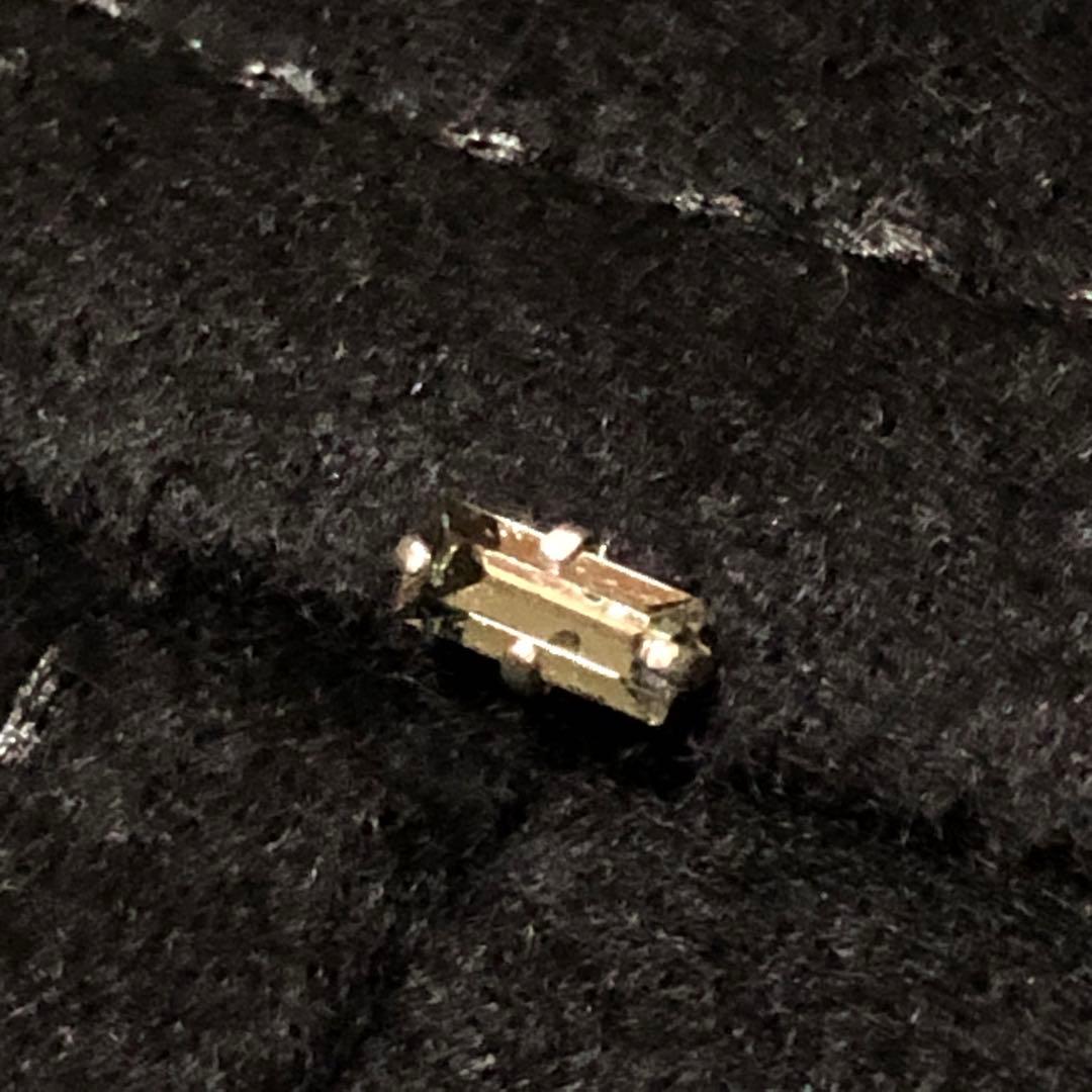 未使用級　スポーツマックス　チェスターコート　フリル　カラーストーン　黒　40