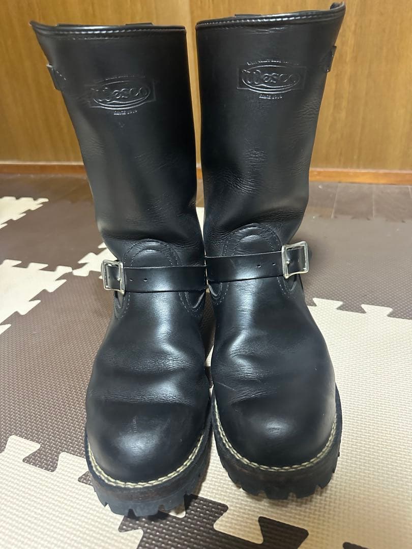 wesco ウエスコ エンジニアブーツ レザー 9.5 EE