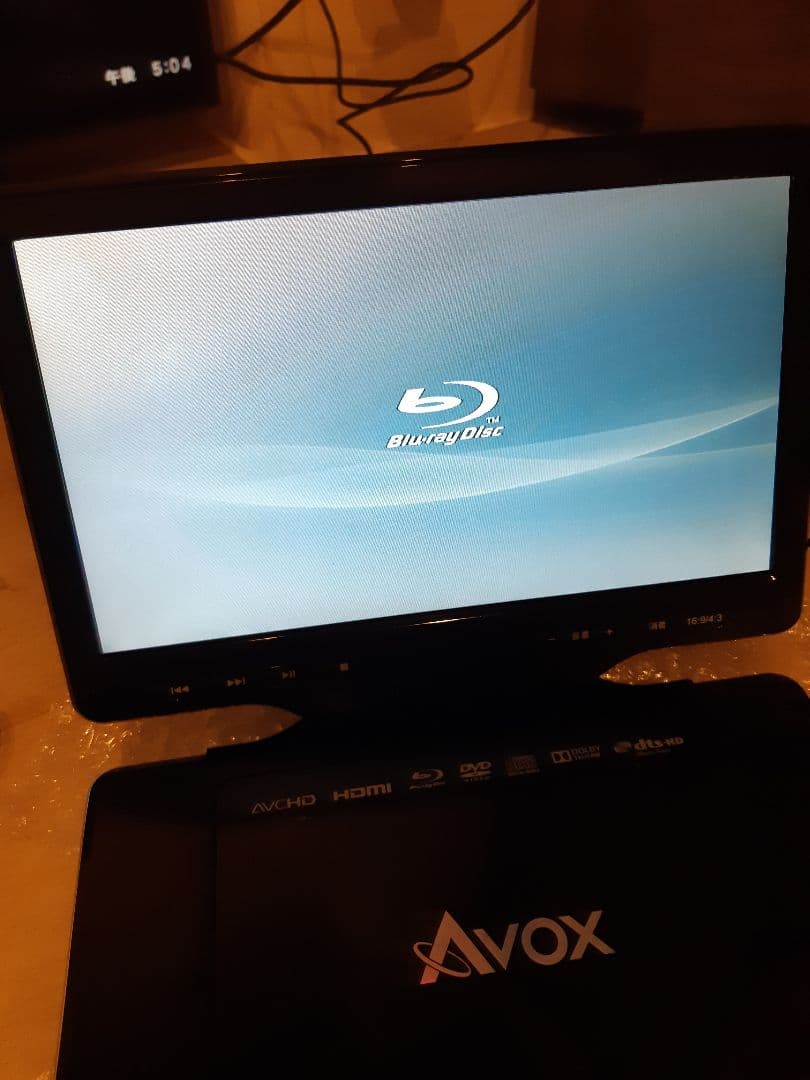 AVOX ブルーレイ DVD プレーヤー APBD-1080HK リモコン欠品