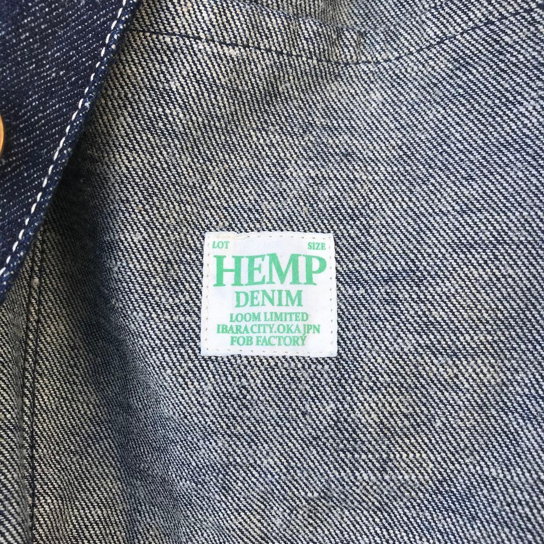 fob factory ヘンプ ラグラン カバーオール ファクトリー
