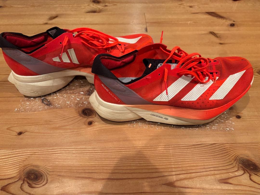 adidas アディオスプロ3 26.5 赤