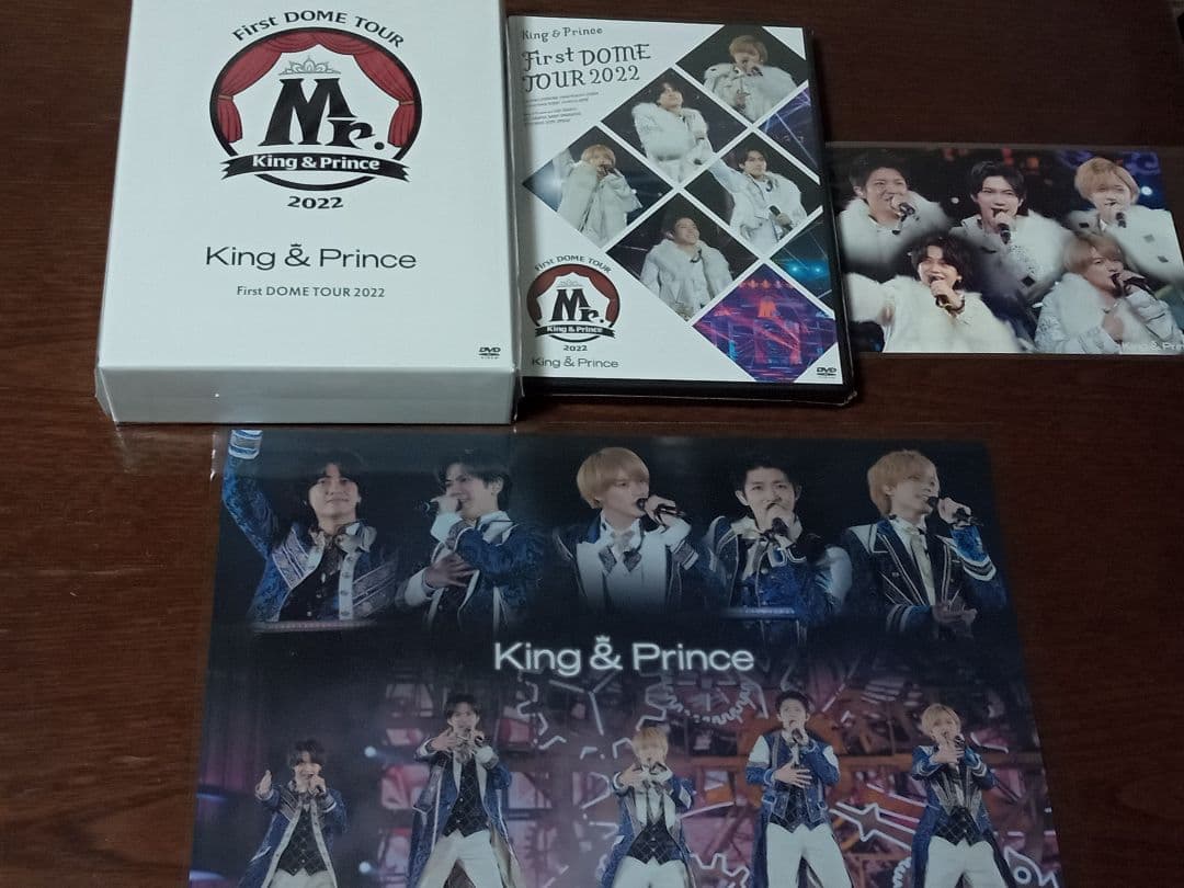 King&PrinceMr.の通常版と初回限定盤のDVD