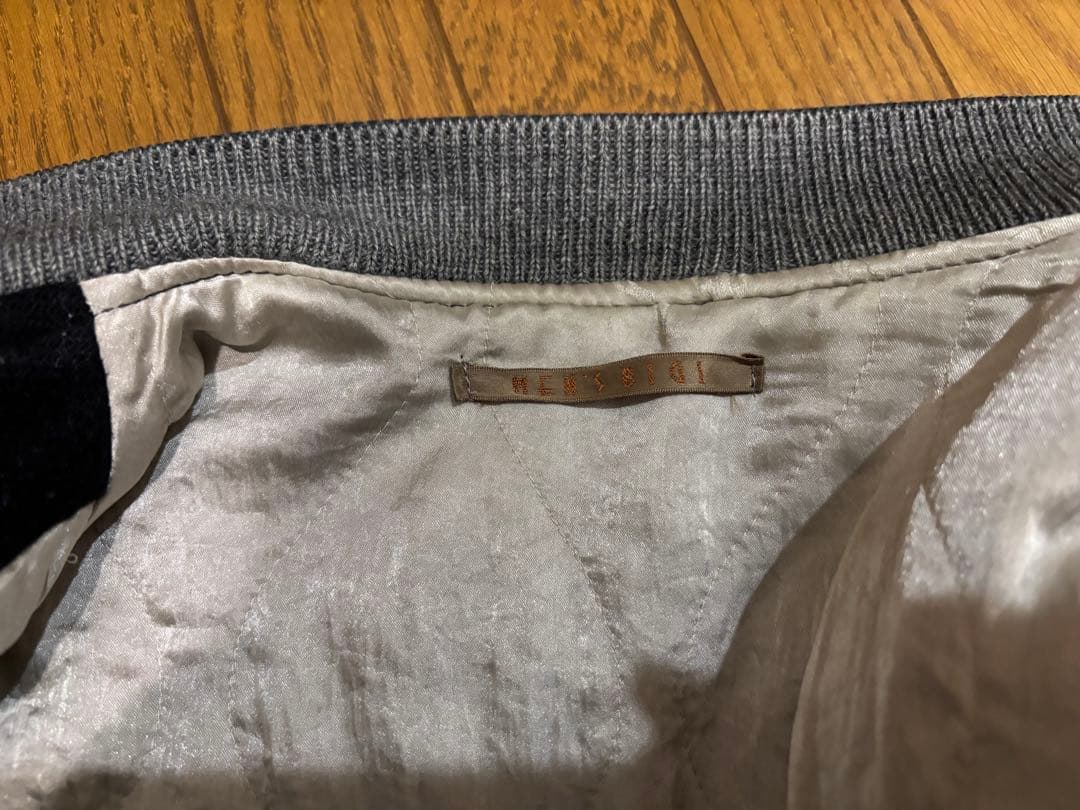 美品　MEN’S BIGI 1985年　限定　スタジャン　黒　L ビンテージ