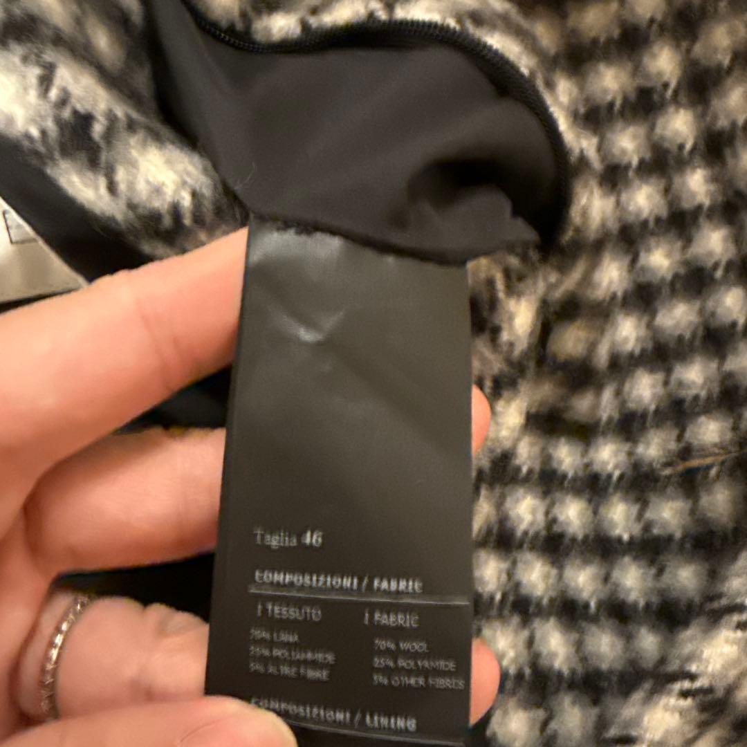 hevo チェック柄 チェスターコート サイズ46