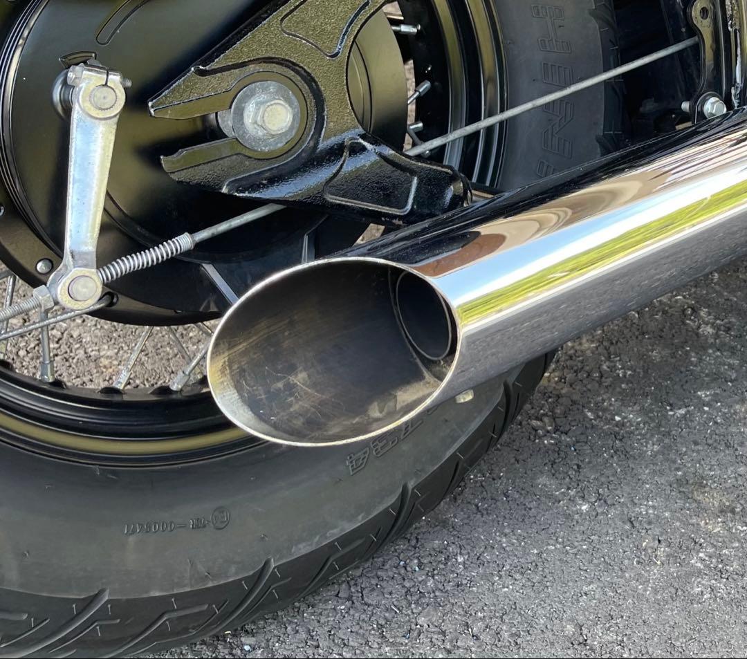 極太ケンテック２in１マフラー90φ