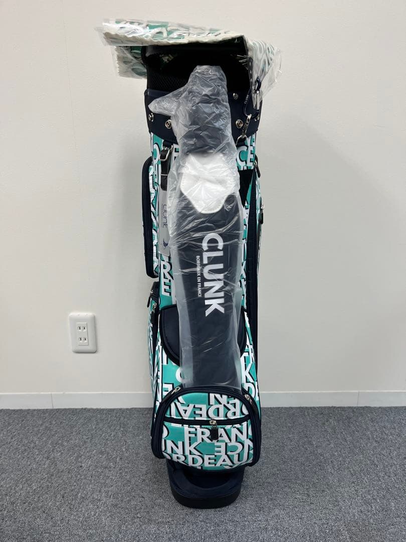 【新品】クランク 総柄スタンド キャディバッグ 9.0型 CL5MNC09