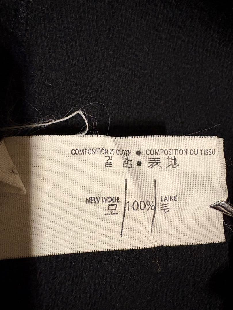 GLOVERALL グローバーオール　ヘリンボーン　ダッフル　チャコールグレー