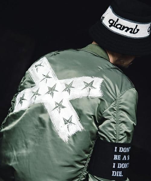 たかすぃ様　glamb バトルフラッグ MA-1 XL グラム