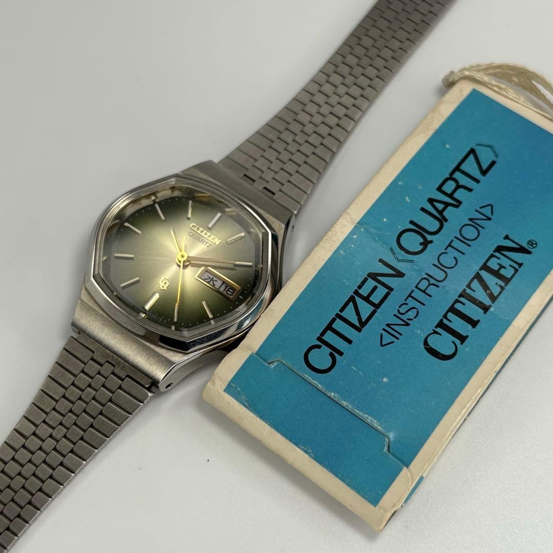 タグ付未使用品 CITIZEN CQ シチズンクォーツ 1986年製 電池交換済