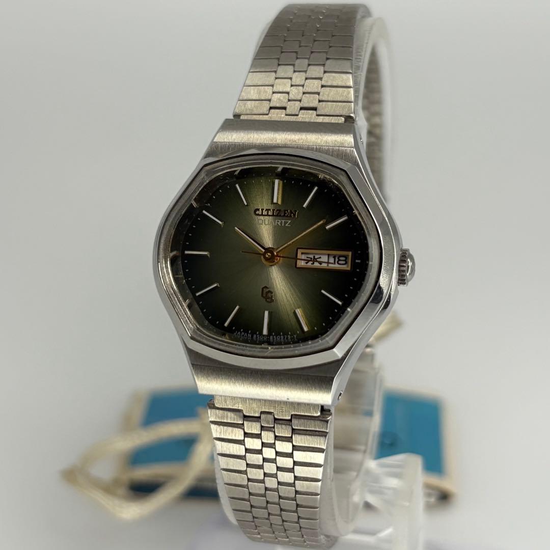 タグ付未使用品 CITIZEN CQ シチズンクォーツ 1986年製 電池交換済