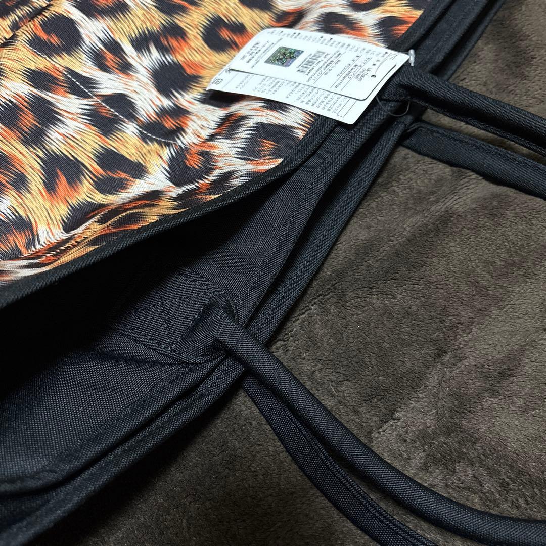 ラウドマウス ロッカーバッグ　ファジーレオパード柄　ビッグトートバッグ