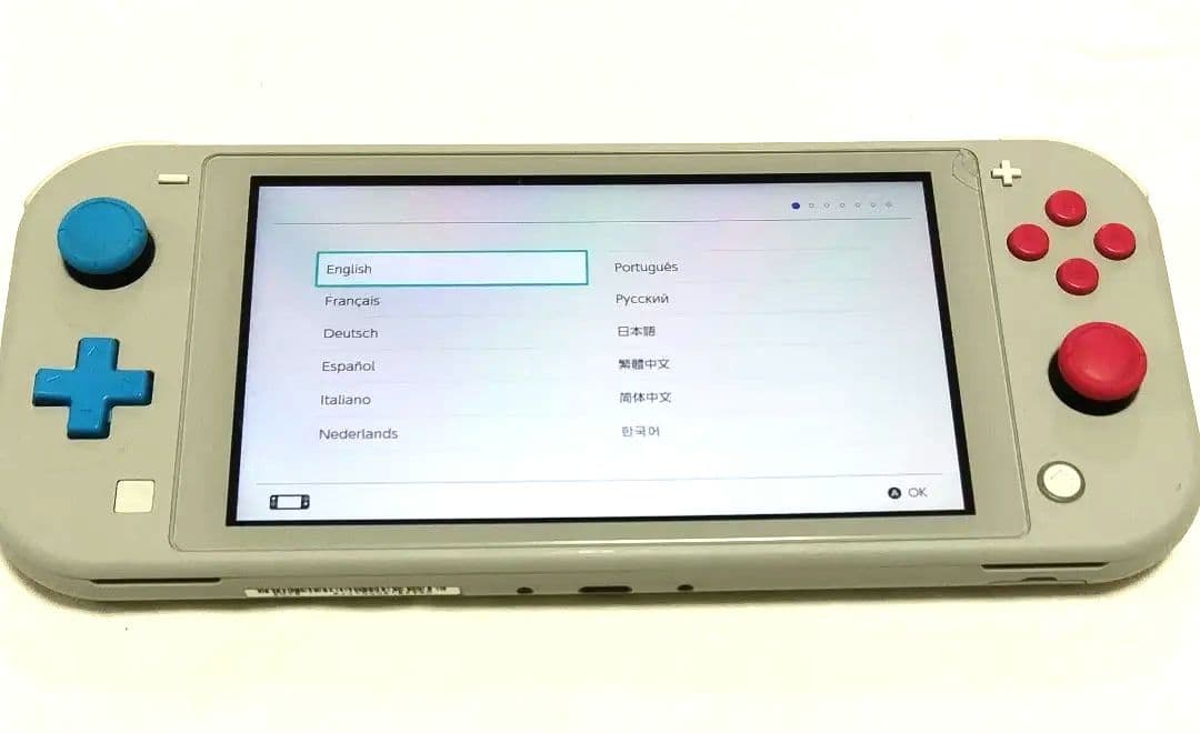 Nintendo Switch Lite グレー　ポケモン