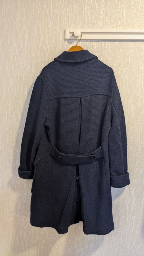 善‼️✨LARDINI ネイビー ダブルブレストコート‼️確実正規品‼️