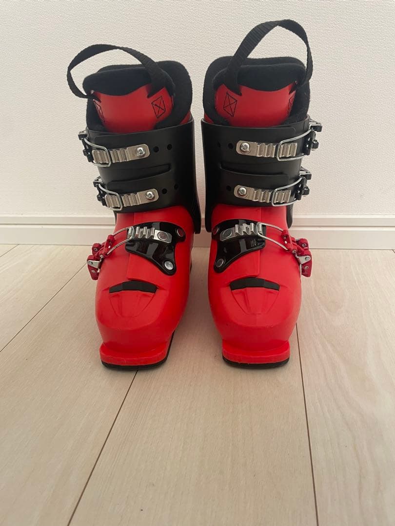 ATOMIC 子ども用スキーブーツ レッド　 サイズ21/21.5