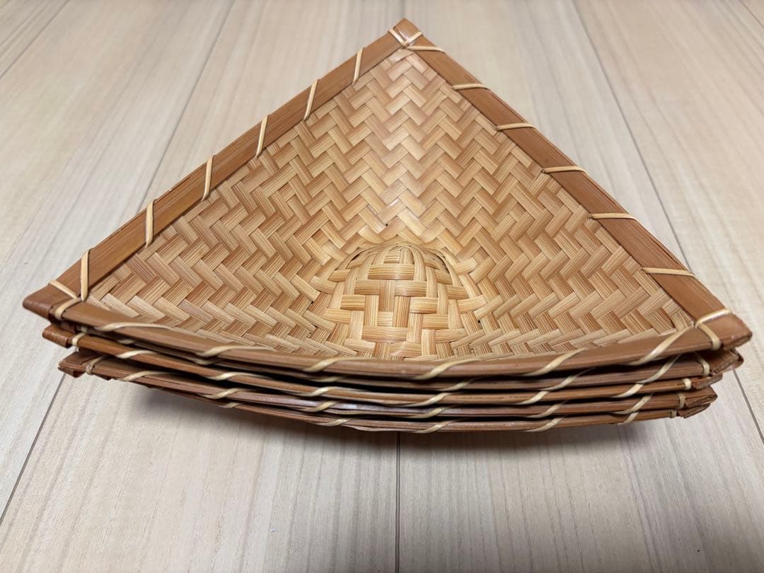 D*e様 竹三角盛篭 5点セット