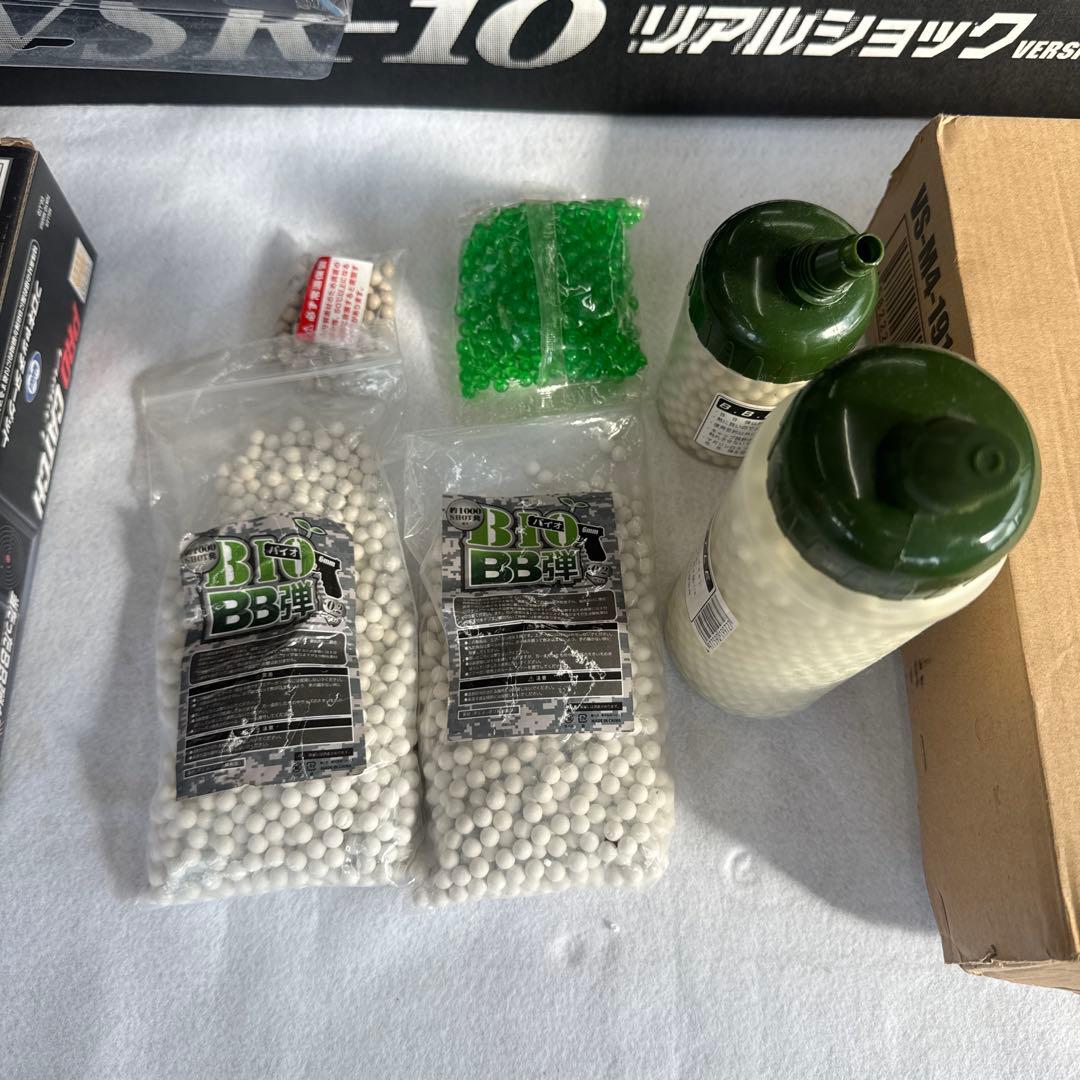 【未使用】東京マルイ VSR-10 ワルサーP38　エアガン・エアライフル、他