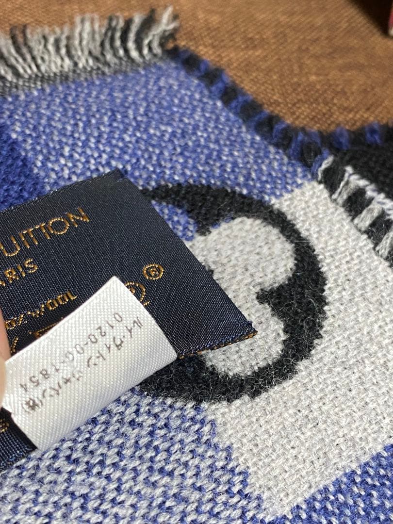 ルイヴィトン　マフラー　エシャルプ　ダミエ 3D M76571