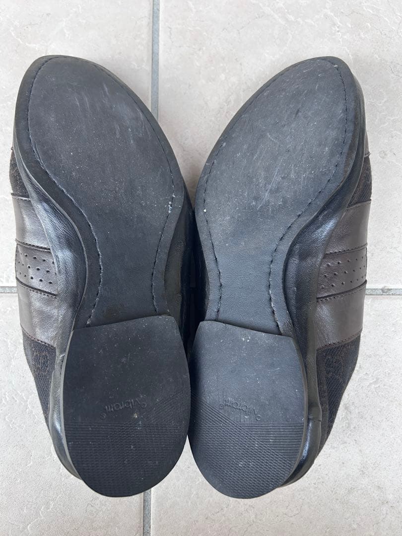 グッチ　シューズ　ビジネス　靴　トムフォード期　GG柄　メンズ42