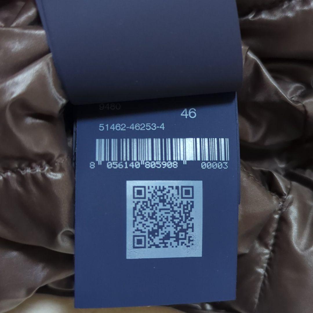 極美品 希少46 HERNO ICONICO エミリア ケープ ダウンベスト