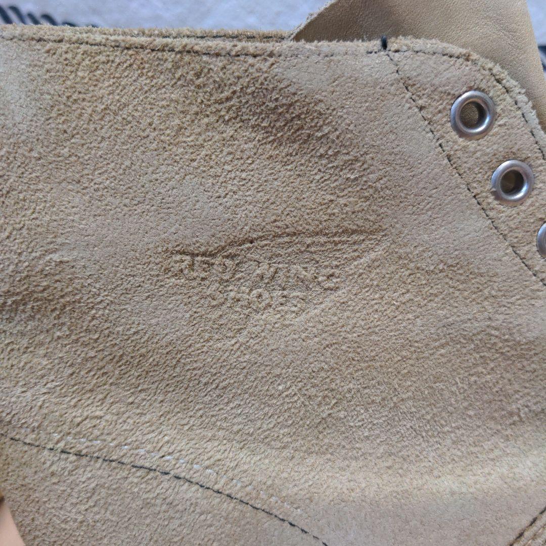 未使用廃盤レッドウィング8167ベージュ スエードプレーントゥUS9E