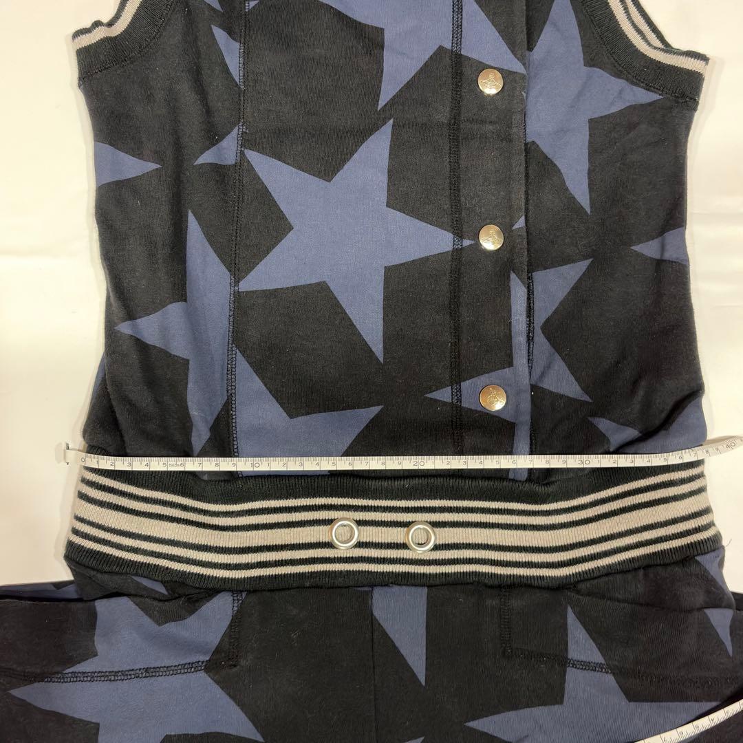 vivienne westwood 星柄サロペット サイズ2【古着】 [O2]