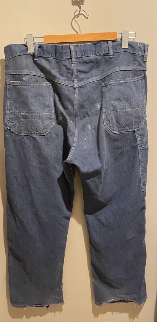 60s sear ペインターパンツ　デニム　ペインターパンツ　ヴィンテージ