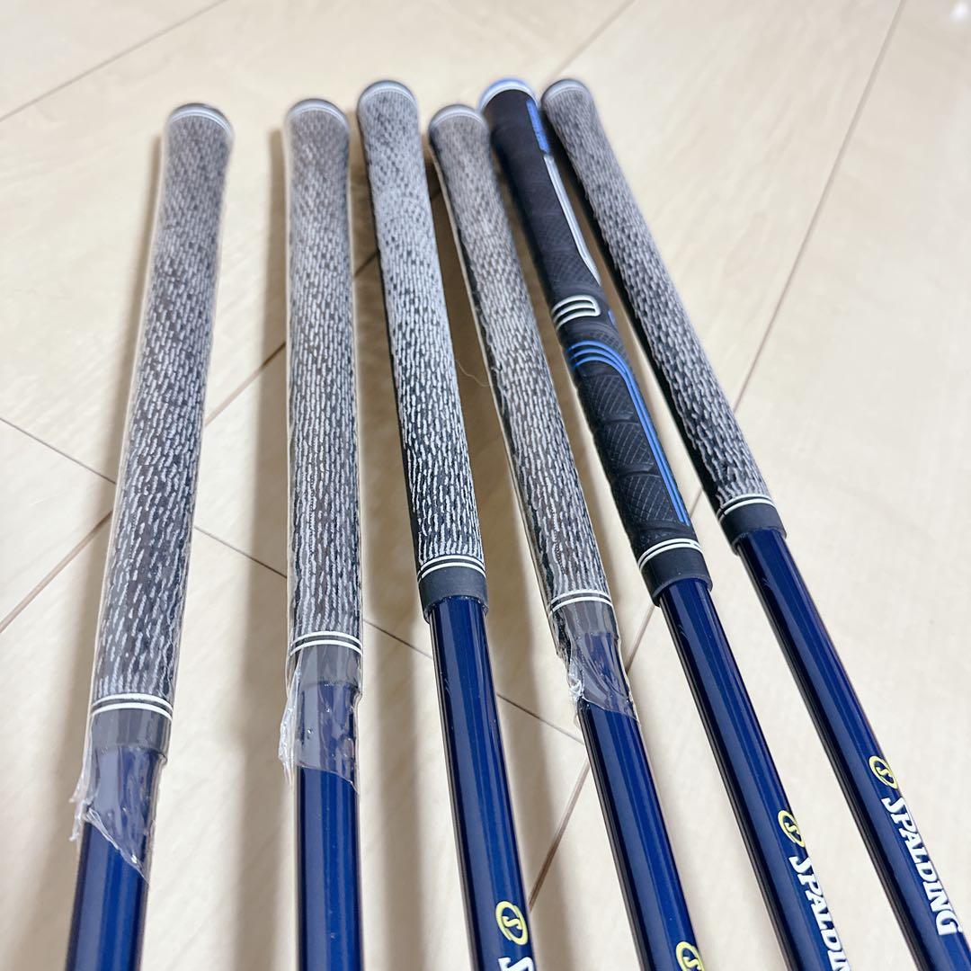 美品 SPALDING ハイボールパワーアイアン 6本セット スポルディング